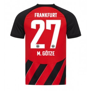 Eintracht Frankfurt Mario Gotze #27 Replika Hjemmebanetrøje 2023-24 Kortærmet